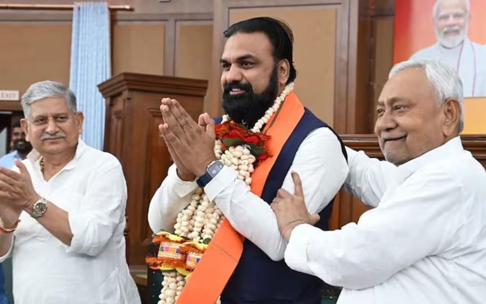 BJP's Samrat Choudhary sworn in as Bihar chief minister